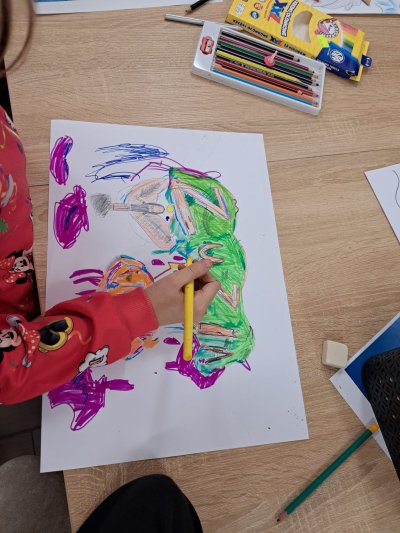 Okładka albumu: Zajęcia plastyczne 7.11.23